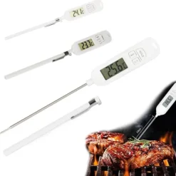 Stektermometer | Matlagningstermometer med LCD Display