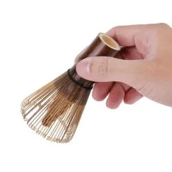 80-stifts naturlig bambu chasen matcha visp grönt tepulverborste verktyg
