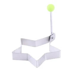 Stjärnstekt äggform i rostfritt stål - pannkaksformare (1 stycke)