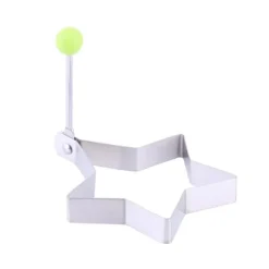 Stjärnstekt äggform i rostfritt stål - pannkaksformare (1 stycke)