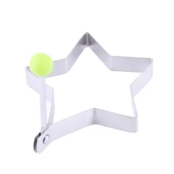 Stjärnstekt äggform i rostfritt stål - pannkaksformare (1 stycke)