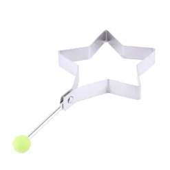 Stjärnstekt äggform i rostfritt stål - pannkaksformare (1 stycke)