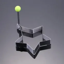 Stjärnstekt äggform i rostfritt stål - pannkaksformare (1 stycke)