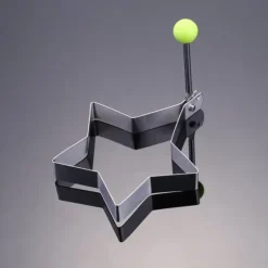 Stjärnstekt äggform i rostfritt stål - pannkaksformare (1 stycke)