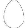 Stålkakform ägg 5,5 cm