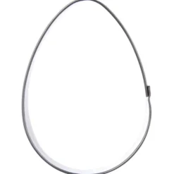 Stålkakform ägg 5,5 cm