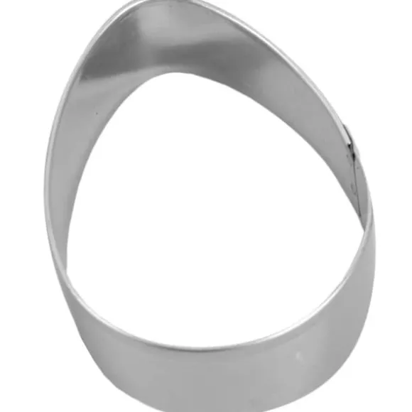 Stålkakform ägg 5,5 cm 2 st.