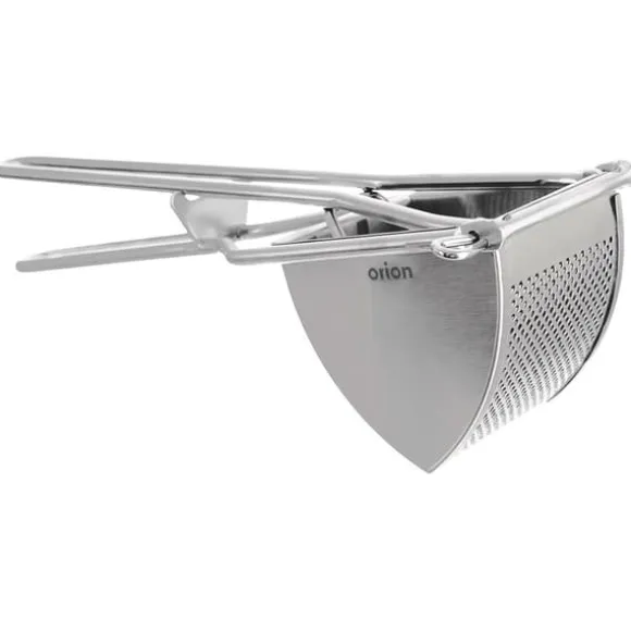 Stålpress för pressning av potatis, ost, frukt, dumplings, puré stark