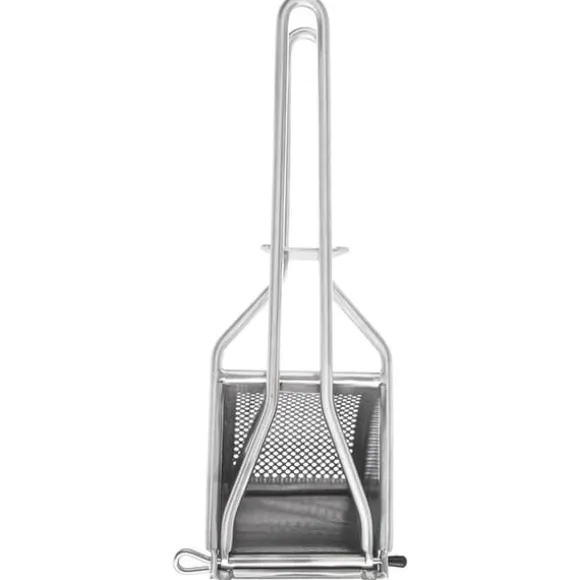 Stålpress för pressning av potatis, ost, frukt, dumplings, puré stark