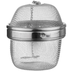 Stålsil för att brygga te Örter för att brygga en kopp eller kanna