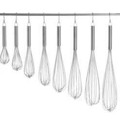 Stålvisp, 8 spindlar, 250 mm lång - Hendi 510001