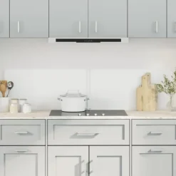 Stänkskydd 2 st transparent 80x50 cm härdat glas