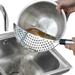 Stänkskydd i rostfritt stål för matlagning, fettstänkskydd för stekpanna