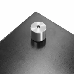 Stänkskydd 2-pack härdat glas - Praktiskt och dekorativt | Färg: Svart | Storlek: 70x40 cm