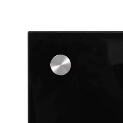 Stänkskydd 2-pack härdat glas - Praktiskt och dekorativt | Färg: Svart | Storlek: 70x40 cm