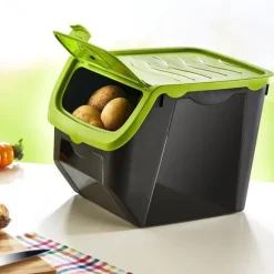 Stor köksbehållare för grönsaker, frukt, potatis, vitlök och bulkprodukter