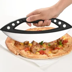 Stor Loop Pizzaskärare - Järn & Silikon Pizzaskivare