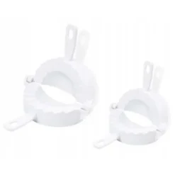 stor och liten dumplingform, 2 st. VITA