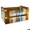 Storage Box Confortime Nature (6 Units) (36 x 26,5 x 17 cm)