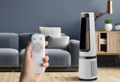 Ströme Gliding Grille Bladeless 3-1 - tårnventilator, luftrenser, ventilator og varmelegeme