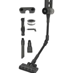 Ströme PowerClean Flexmate skaftdammsugare med vikbart rör och HEPA-filter