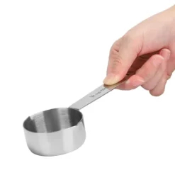 st/set rostfritt stål måttkoppar skedar porslin kök bakverktyg