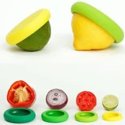 4st/set Silikon Matskydd Bestick Frukt Grönsakskonserveringsverktyg Kökstillbehör