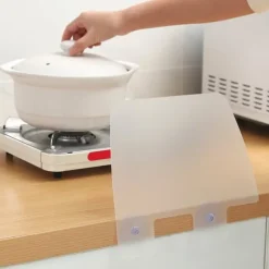 Sugkopp Vattenbaffel Multifunktionell oljesäker kran Vattenstänkskärm för kök