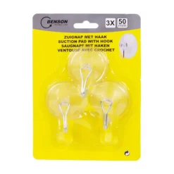 Sugpropp med krok 3 st Ø45 mm