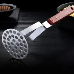 SUS304 rostfritt stål manuell pressad potatispresskvarn Hushållsredskap Köksredskap-SHC