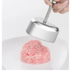 Sushiform i rostfritt stål Hjärtformad & Triangelformad Model 1