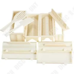 Sushiformset - TD® - Klassisk - 10 delar - Kniv ingår - Hjärtaform