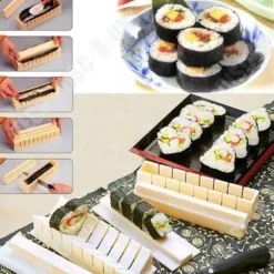 Sushiformset - TD® - Klassisk - 10 delar - Kniv ingår - Hjärtaform