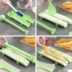 Sushiset med recept Suzooka InnovaGoods 3 Delar