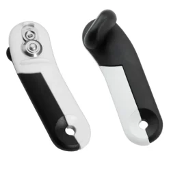 Svart & Vit Konservöppnare - Multifunktionellt Verktyg i Rostfritt Stål