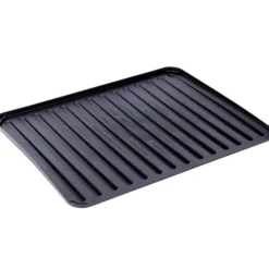 Svart diskmatta 39,5x30,5 cm