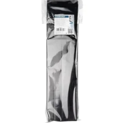 Svart hörnhylla för kök 47x32x15,5 cm