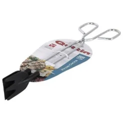 Svart kökstång serverar disken