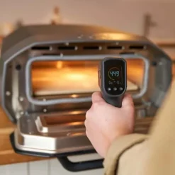 Svart Ooni infraröd digital termometer