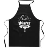 Svart TRYCKT FÖRKLÄDE kök GRILL MASTER herr för Fars dag kung