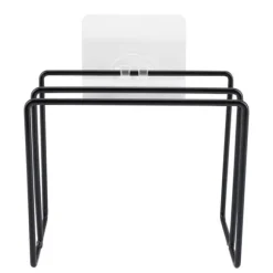 Svart väggmonterat lock Hållare för skärbräda