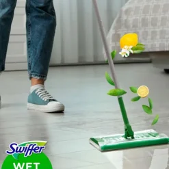 Swiffer Rengöringsdukar för golv, 10st fuktiga med citrusdoft