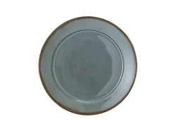 Tallrik Pixie, grön, stengods