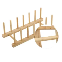 Tallriksställ Gryta Lock Tallrik Skål Kopphållare Bokförvaringshylla Köksorganisatör