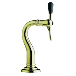 Tapptorn, baby svanhalsmodell, 1-linje, mässing