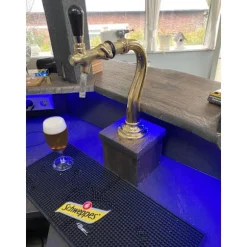 Tapptorn, baby svanhalsmodell, 1-linje, mässing