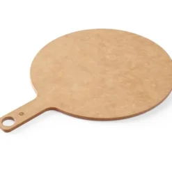 Tavla för servering av pizzasnacks med handtagsdiameter 406 mm