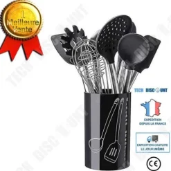 TD® 8 st köksredskapssats, silikonspatelset, non-stick non-scratch och hållbart köksredskap