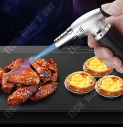 TD® Bärbar köksfackla Direktinsprutningssvetspistol Cigarettändare BBQ Moxibustion Tändare
