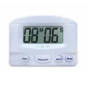 TD® elektronisk digital kökstimer - LCD Countdown Counter Alarm - Multifunktionell vit